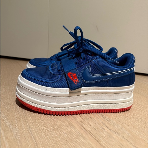 Nike Vandal 2K Gym Blue Doublestack Platform 2018 Sneakers - Picture 5 of 9